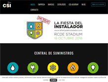 Tablet Screenshot of csisuministros.com